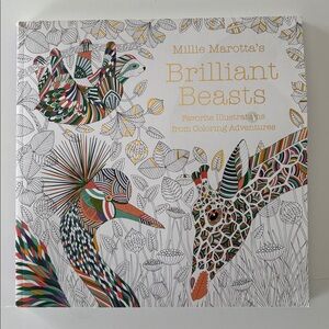 Millie Marotta's Adult Coloring Book Brilliant Beasts